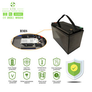 Paket baterai pengganti asam timbal fosfat, 50Ah 100AH 150Ah 200ah 12V 24V 48V Lifepo4 Lithium besi fosfat - Product Image 6