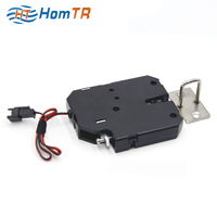 Système de codes-barres électroniques HomTR, casier intelligent pour colis en métal, serrure magnétique pour armoire, mini solénoïde 12V sans clé, entraxe 60mm