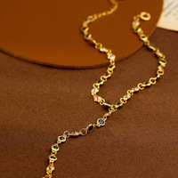 Bracelet et bague polyvalents haut de gamme, tendance, avec zircon coloré et patchwork, style occidental transfrontalier, très demandés