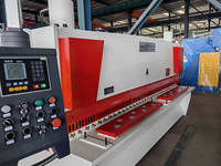Cisaille à guillotine hydraulique CNC E21S de 8*3200 mm à haute précision pour tôles métalliques, machine de découpe industrielle, directement de l'usine