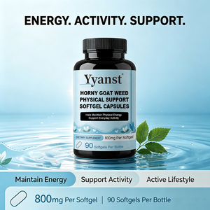 Gélules de 800 mg de Horny Goat Weed, 90 pièces, Soutien Énergétique Quotidien, Améliore la Force Physique et l'Activité, Nutrition à Base de Plantes, OEM - Product Image 4