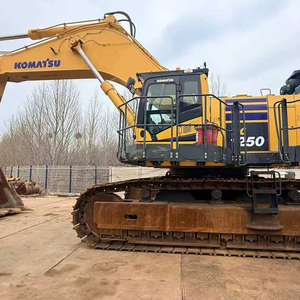 Excavadora de cadenas Komatsu PC1250 de segunda mano, máquina de movimiento de tierras de servicio pesado, modelo 2020, 120 toneladas, cucharón de 7m, caja de cambios - Product Image 4