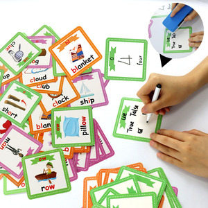 อุปกรณ์ช่วยสอนเพื่อการศึกษาปฐมวัยกระเป๋าใส่การ์ดไวยากรณ์สำหรับเด็กกระเป๋าเรียนรู้ภาษาอังกฤษสุดสร้างสรรค์ใหม่ - Product Image 2