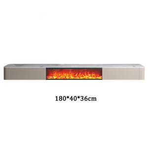 <strong>Electric</strong> <strong>Fire</strong> Place <strong>TV</strong> Console Minimalist Style Wooden Design Living Room <strong>TV</strong> Cabinet High Quality Modern Simple <strong>TV</strong> <strong>Stand</strong> - Product Image 4