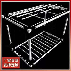 Estructura de Acero Portátil para Casa Contenedor, Kit de Montaje Rápido LCL, Accesorios de Ángulo Colgante, Material para Casa Temporal - Product Image 2