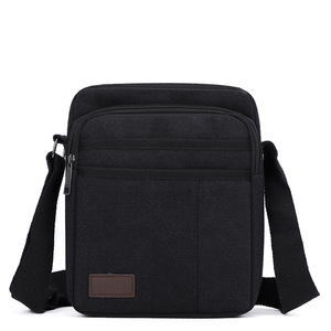 Sac à bandoulière unisexe en toile pour homme, style vintage, tendance, décontracté, léger, durable, sac d'été - Product Image 1