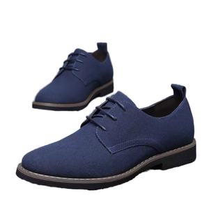 High Quality Luxury Men's Oxford <b>Dress</b> Shoes Breathable PU Leather Closed Lace-Up Design for Weddings Formal Occasions Hot - Product Image 1