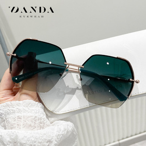 DANDA <b>Square</b> <b>Sunglasses</b> JS8561 Gradient Lens Full Rim UV400 Unisex Fashion Travel Streetwear - Product Image 3