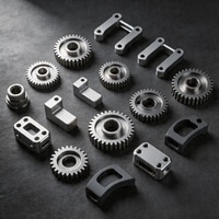 Pièces de rechange de haute précision en acier et aluminium usinées CNC (fraisage, tournage), supports, engrenages, pour équipement robotique industriel, usinage par électroérosion à fil
