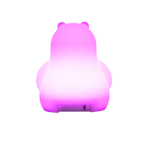 Mini Silicone <span class=keywords><strong>Hippo</strong></span> <span class=keywords><strong>Veilleuse</strong></span> Apaisant Enfants Jouet Lampe De Chevet Enfant Chambre Bébé Pépinière Décor Cadeau pour Petite Amie Enfants - Product Image 3