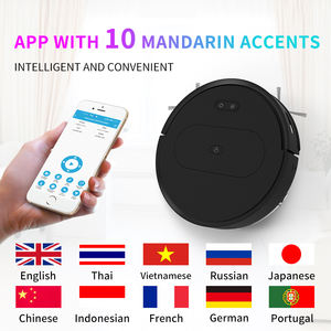 Aspirateur Robot <b>Vacuum</b> <b>Cleaner</b> Auto Recharge <b>Water</b> Tank APP Remote Control Voice Function HEPA Wet Dry Plastic for Household - Product Image 5
