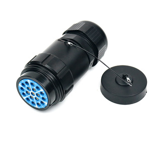 Circular Connector 19 Pin Female Receptacle Waterproof Power <b>Plug</b> For Stage <b>Lighting</b> - Product Image 4