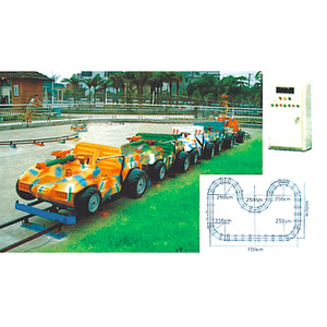 Venta al por Mayor de Trenes Eléctricos sin Rieles para Niños, con Diseño de Dibujos Animados, para Parques de Diversiones - Product Image 1
