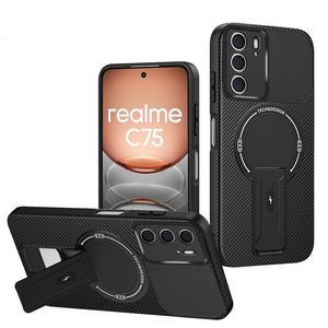 Coque de téléphone en fibre de carbone pour Samsung A07 4G A06 <span class=keywords><strong>5G</strong></span> A05 F05 M05 <span class=keywords><strong>A13</strong></span> A04S <span class=keywords><strong>Chargeur</strong></span> sans fil magnétique Fold Stand Cover - Product Image 6