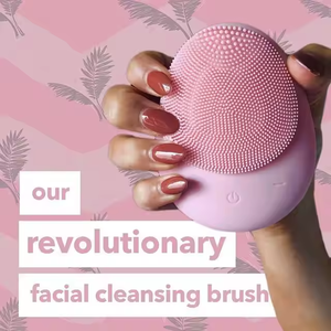 2025 Tốt Nhất Người Bán Làm Sạch Sâu Mặt Bàn Chải Thông Minh Trên Khuôn Mặt Làm Sạch Thiết Bị Với Bàn Chải Silicone Và Chống-Lão Hóa Massage Cho Nhà Sử Dụng - Product Image 2