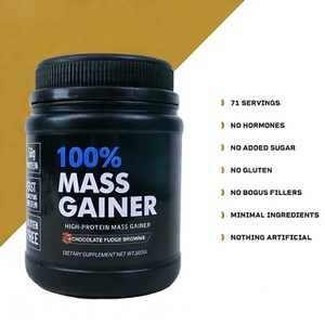 Fórmula Personalizada OEM, Suplementos Deportivos Orgánicos Bajos en Grasa y Altos en Proteínas, Polvo para Aumentar de <span class=keywords><strong>Peso</strong></span>, Ganador de <span class=keywords><strong>Masa</strong></span> Muscular, Proteína en Polvo - Product Image 2