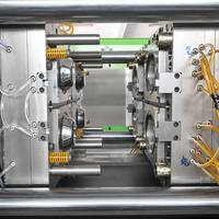 Molde de inyección de plástico de cavidades múltiples para contenedor redondo de servicio, de canal frío, OEM personalizado, directo de fábrica
