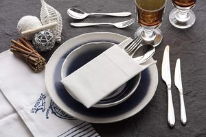 40*40cm 50gsm 1ply pre-gấp trắng với xây dựng túi thân thiện với môi dùng một lần airlaid khăn ăn cho bữa tiệc tối tiệc cưới sự kiện - Product Image 4