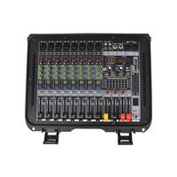 Console de mixage audio professionnelle 8 canaux avec 99 effets DSP Amplificateur de puissance 350W pour DJ