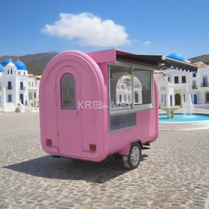 2025 Portable Coffee Shop Donut Vending <b>Cart</b> Fully Equipped Mobile Food Truck Concession Trailer - Product Image 3