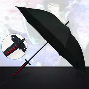 DD2118 длинный зонт для гольфа в японском стиле аниме самурайский меч парагуас для солнца и дождя для деловых поездок Косплей