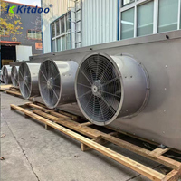 Tube de refroidissement en acier inoxydable CO2 Ammoniac Evaporateur Copeland Emerson Compressor 380V Motor for Coldroom