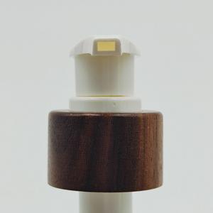Pompe à lotion en bambou <span class=keywords><strong>exquise</strong></span> de 24mm de diamètre 24/410 couvercles à vis de bouchon de bouteille en plastique fermetures de bouteille - Product Image 5