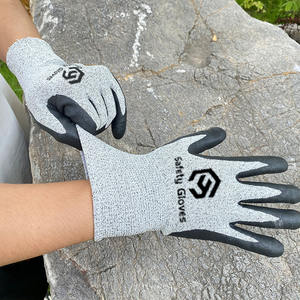 CHUANGYING Guantes de seguridad resistentes a los cortes Guantes de trabajo industriales y de construcción con certificación CE Workpalm Sumergido - Product Image 5