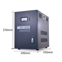 AVR Fabricant 5000VA Automatique Monophasé AC Servo Moteur Stabilisateur 220V/110V SHGF Modèle avec Écran LCD Cuivre SVC TND"
