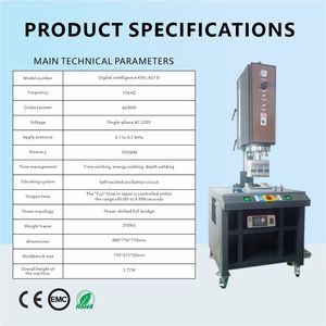 새로운 CGSONIC 15K 4.2kW 초음파 용접 Machine-220V 버가없는 용접 스피커 쉘을위한 고급 구성 내구성 - Product Image 3