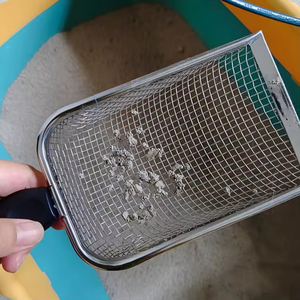 ที่ตัก<span class=keywords><strong>ทราย</strong></span><span class=keywords><strong>แมว</strong></span>ทำจากสเตนเลสสตีลตัก<span class=keywords><strong>ทราย</strong></span>ด้ามจับยาวตักทรายเคลือบไม่ติด - Product Image 3