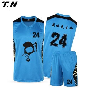 Neue stil sublimiert Europäischen basketball trikots - Product Image 6