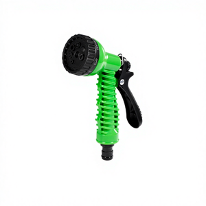 Pistola per irrigazione da giardino ad alta pressione in plastica resistente - Portatile e conveniente per uso domestico e lavaggio auto - Product Image 1