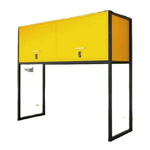 Premium Steel Vehicle Side <b>Storage</b> <b>Locker</b> for Garage, Office & Warehouse Bicycle & Tool <b>Storage</b> - Product Image 1