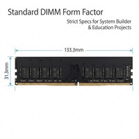 Mémoire DDR4 2666 3200 MHz pour ordinateur de bureau, économique, 8 Go 16 Go, pour les constructeurs de systèmes et les PC éducatifs