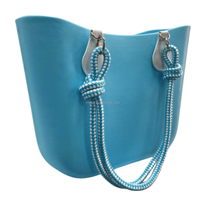 Nuevo estilo, <span class=keywords><strong>asas</strong></span> para bolso, correas decorativas, caja de moda de playa de silicona EVA, accesorios para bolso de mano con gran capacidad 2024 - Product Image 5