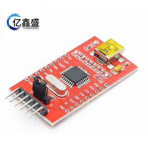 โมดูล USB เป็น TTL Serial FT232RL 3.3V 5V อินเทอร์เฟซมินิยูเอสบีสำหรับไมโครคอนโทรลเลอร์อาร์ดูโน่ - Product Image 4