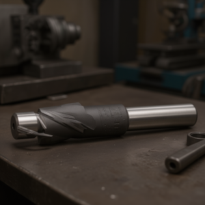 Ttake Ta1075 Alésoir à vis à 180 degrés HSS Co5 Guides DIN 373 à queue cylindrique - Product Image 3