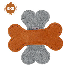 Dog nature toy felt disc soft toys - Product Image 2