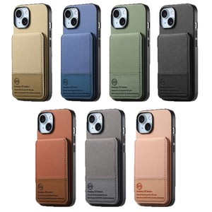 Étui de luxe pour iPhone 17 avec porte-cartes RFID, support et rabat en PU pour Pro Max Air 16e 15 14 13 – Housse de protection pour téléphone portable - Product Image 3