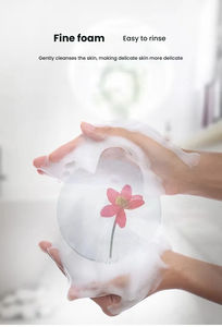 CJH 핸드메이드 보습 스킨케어 비누 아미노산 카렌듈라 식물성 꽃 세안 및 목욕 비누 남성 여성용 특별한 선물 - Product Image 6