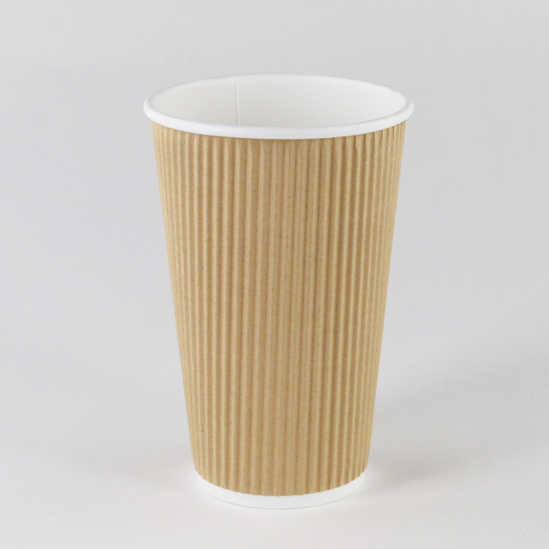 Kraft Ripple Wall Cup