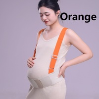 Ceinture de grossesse respirante, antibactérienne, écologique, certifiée CE, WISETOP, bande abdominale réglable, soutien dorsal, sangles pour