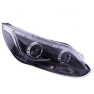 Fari per <span class=keywords><strong>Ford</strong></span> <span class=keywords><strong>Focus</strong></span> 12-14, Gruppo Ottico Modificato con Luci Diurne a LED e Fari Allo Xenon a Doppia Lente - Product Image 5