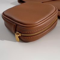 Funda de Piel Sintética para Portátil de 13-14 Pulgadas, Impermeable, Protectora, con Organizador de Cables, Portadocumentos, Resistente a Impactos y Duradera