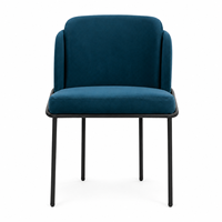 Chaises de salle à manger de style nordique minimaliste moderne, pieds en acier, mobilier de luxe pour la maison, utilisation en restaurant, structure métallique, fonction rafraîchissante