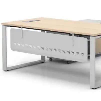 Penjualan langsung pabrik furnitur kantor meja kerja bingkai meja pelapis daya logam