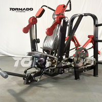Conception de cadre en acier durable de machine de pull de Lat d'équipement de gymnastique résistante réglable pour le dos de coffre de musculation de bras de gymnase d'intérieur