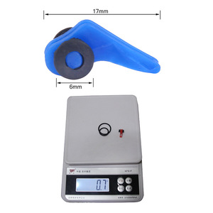 10 pçs/saco Vara De Pesca Gancho Keeper com 2 Tamanho Elástico Anéis De Borracha, Isca De Pesca Isca Titular, Ferramentas De Pesca Gancho Keeper - Product Image 6