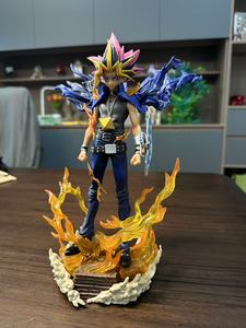 Figurines d'anime <span class=keywords><strong>Yu</strong></span>-<span class=keywords><strong>Gi</strong></span>-<span class=keywords><strong>Oh</strong></span> de haute qualité, figurine de monstres de duel, figurine Yami Yugi, statue de monstres de duel, modèle en PVC, collection de poupées, cadeau - Product Image 6